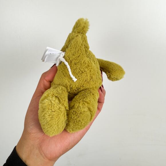 JellyCat Tiny Small Dino Dinosaur Green Plush - Picture 5 of 7